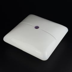 Mid-Century Murano Ceiling Lamp Vetreria De Majo, Italy 1970s