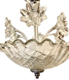 Mid Century Murano Chandelier