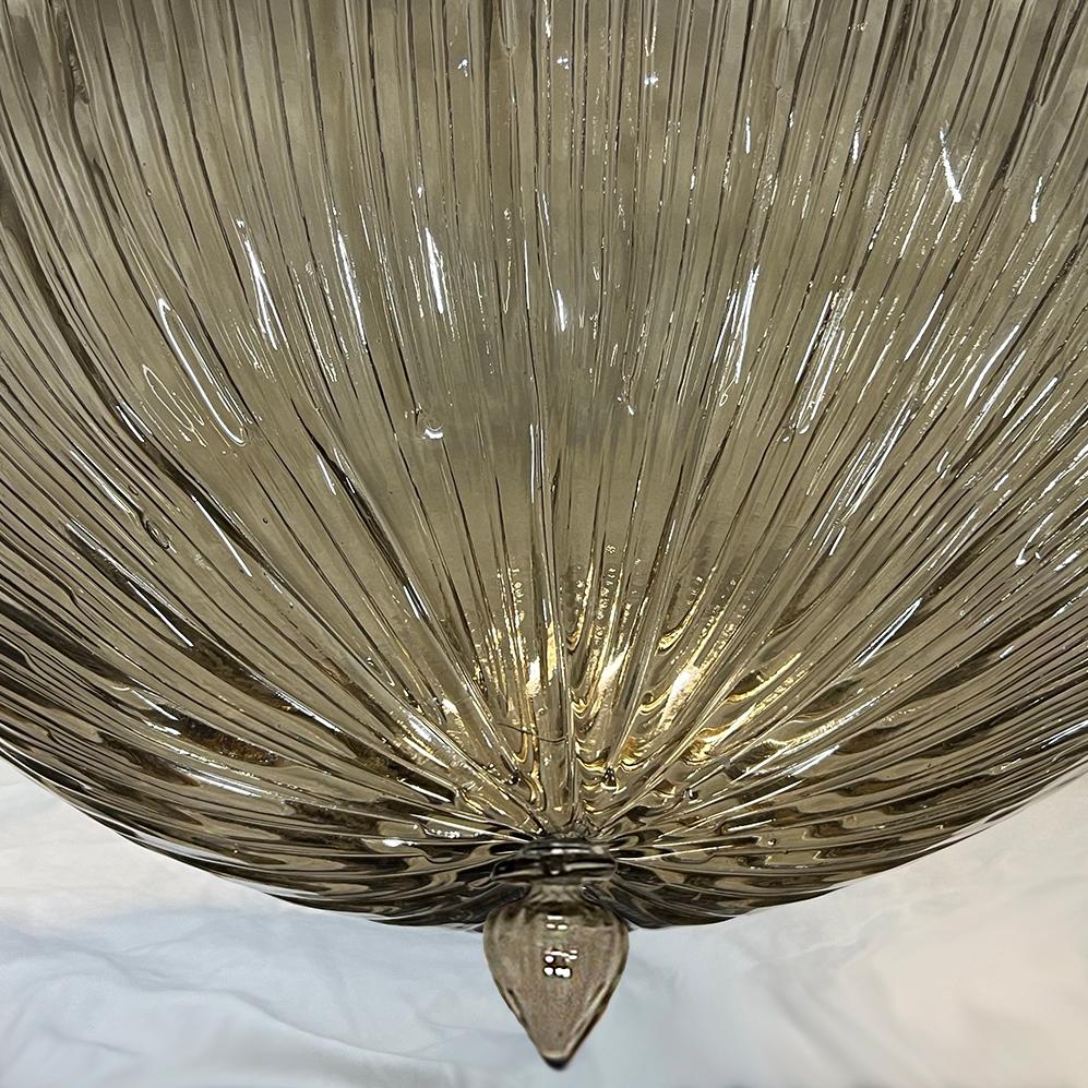 Mid-20th Century Mid Century Murano Chandelier For Sale