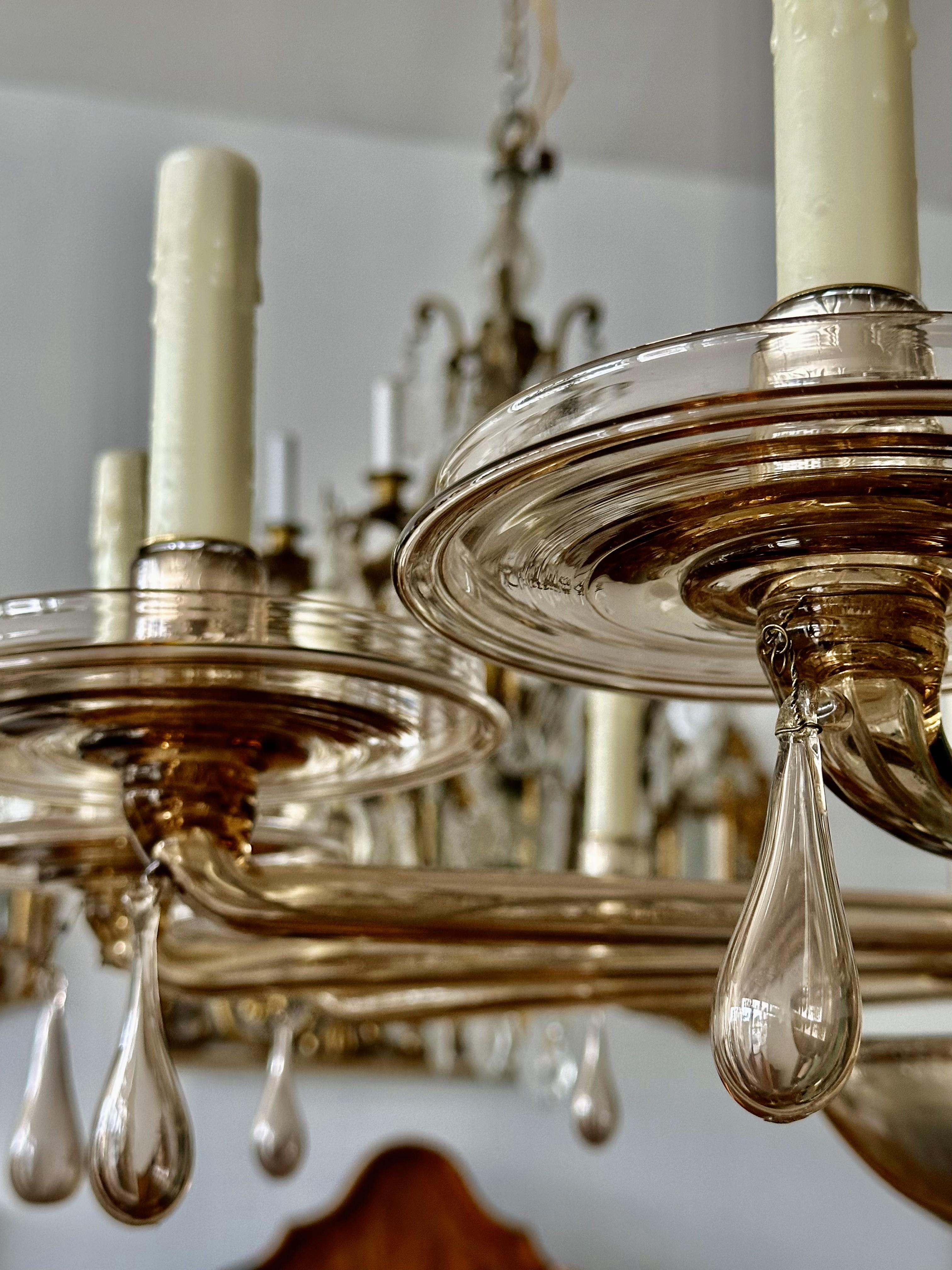 Mid - Century Murano Chandelier 1