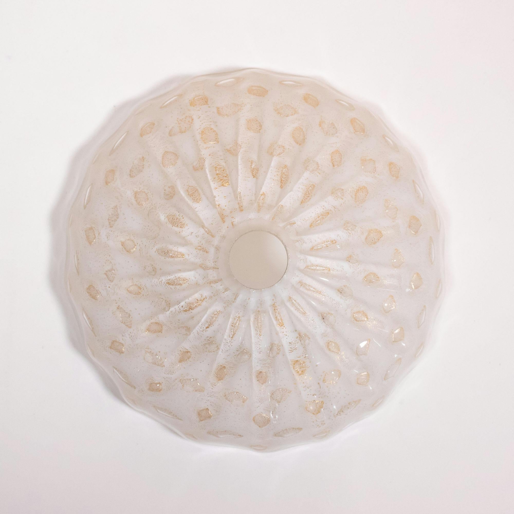 Lampadario di Murano di metà secolo con melograni verdi in vendita 7