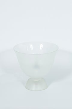 Mid-Century Murano Tischlampe aus mattiertem Glas von Cenedese 1960s