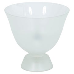 Mid-Century Murano Frosted Glass Table Lamp by Cenedese 1960s Mid-Century Murano Frosted Glass Table Lamp by Cenedese 1960s