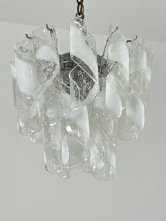 Mid-century Murano Glass 4-light Chandelier, 1960s