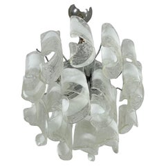 Mid-century Murano Glass 4-light Chandelier, 1960s
