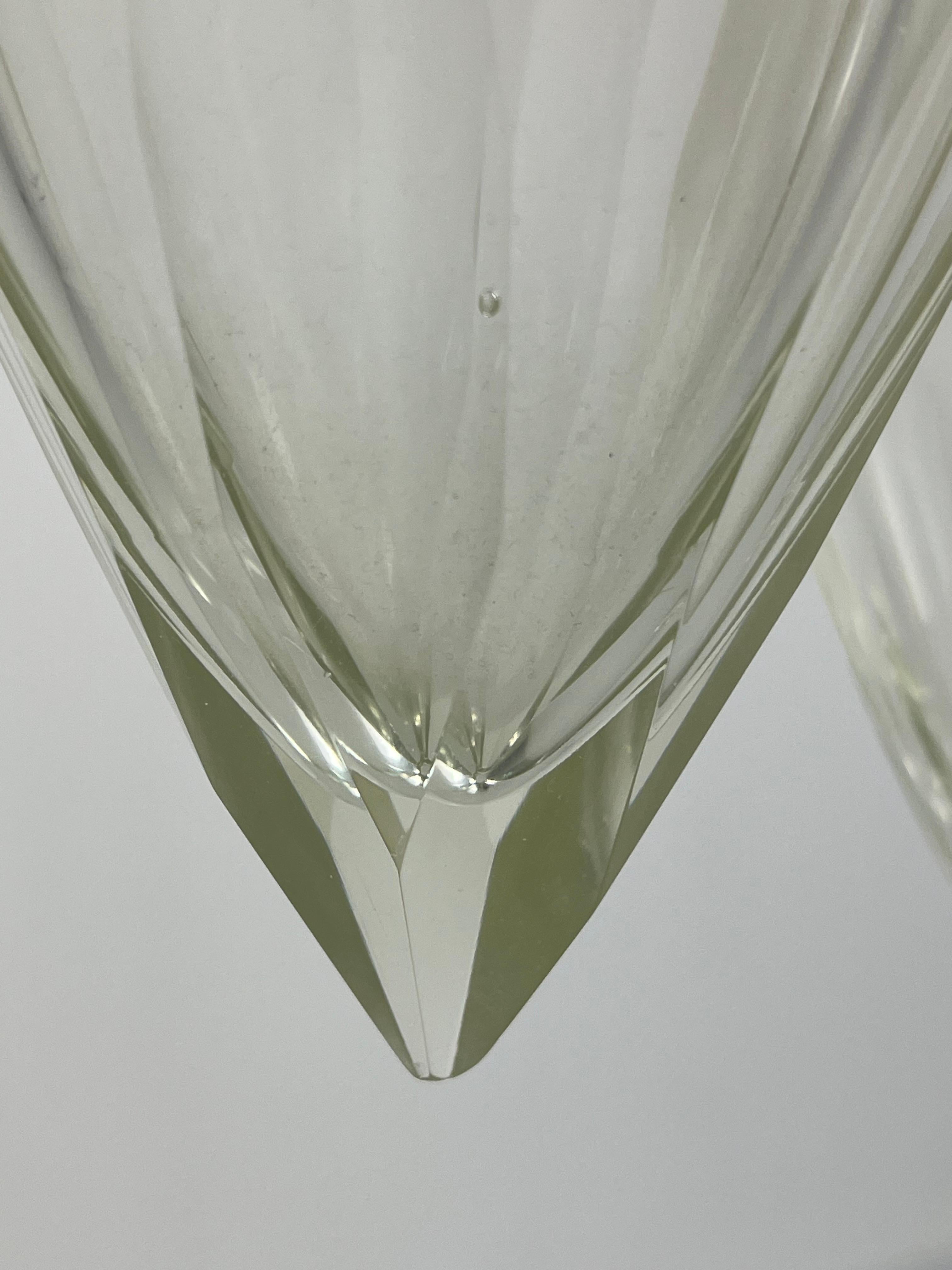 Metallo Lampadario a 5 luci a cascata in vetro di Murano del 1960 in vendita