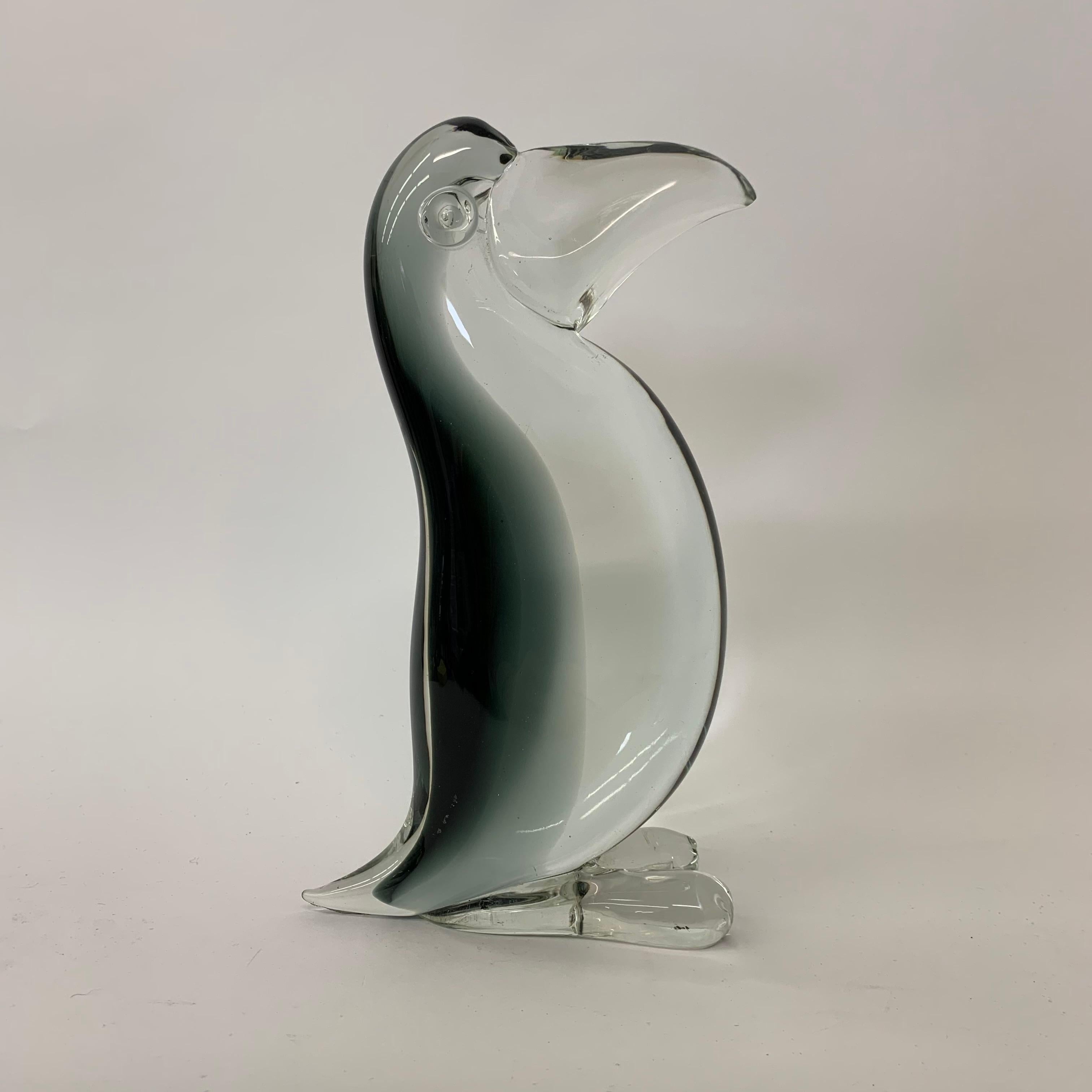 Mid-Century moderno Uccello in vetro di Murano di metà secolo, anni '70 in vendita