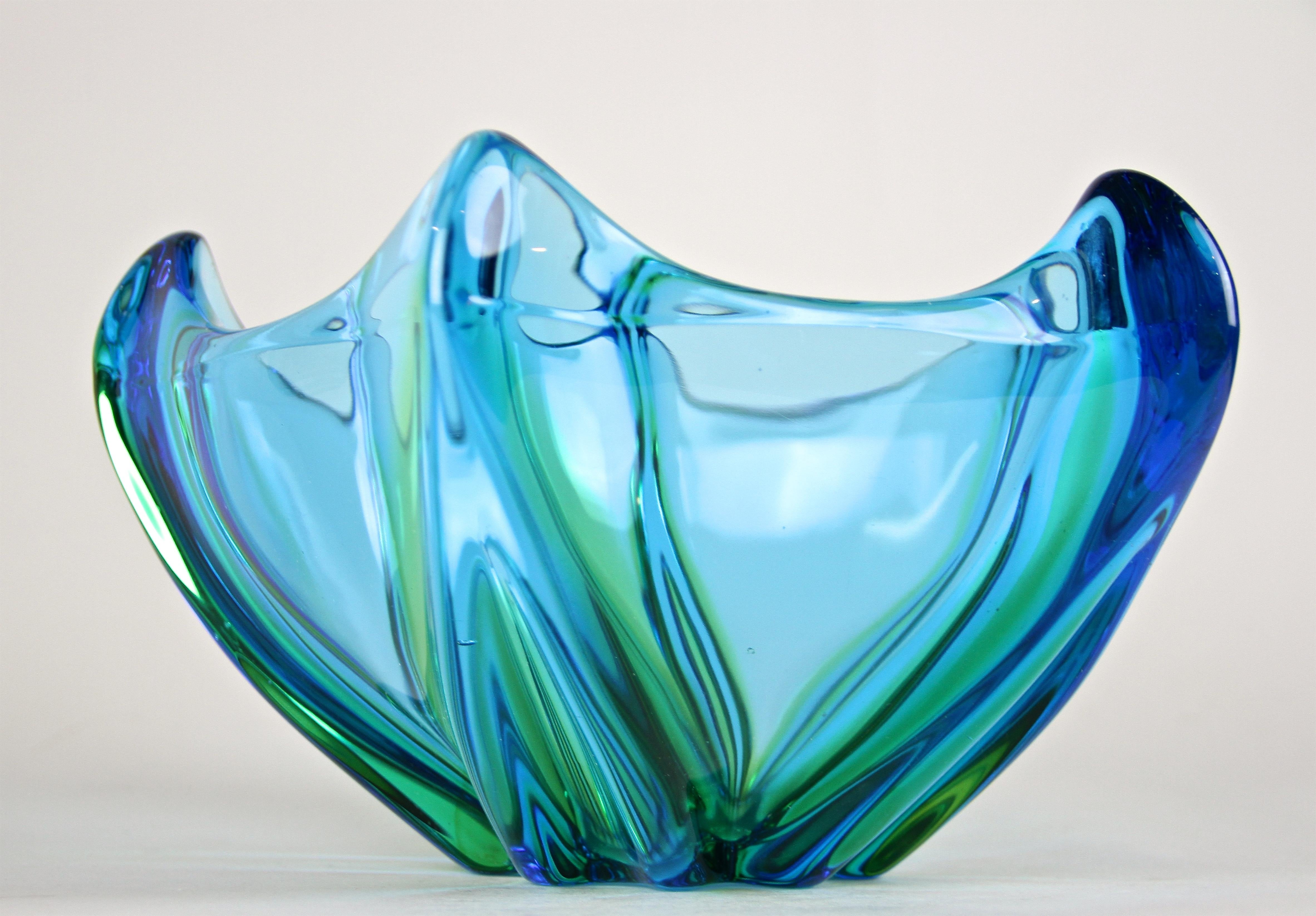 Murano-Glasschale aus der Jahrhundertmitte, Italien, um 1960/70 7