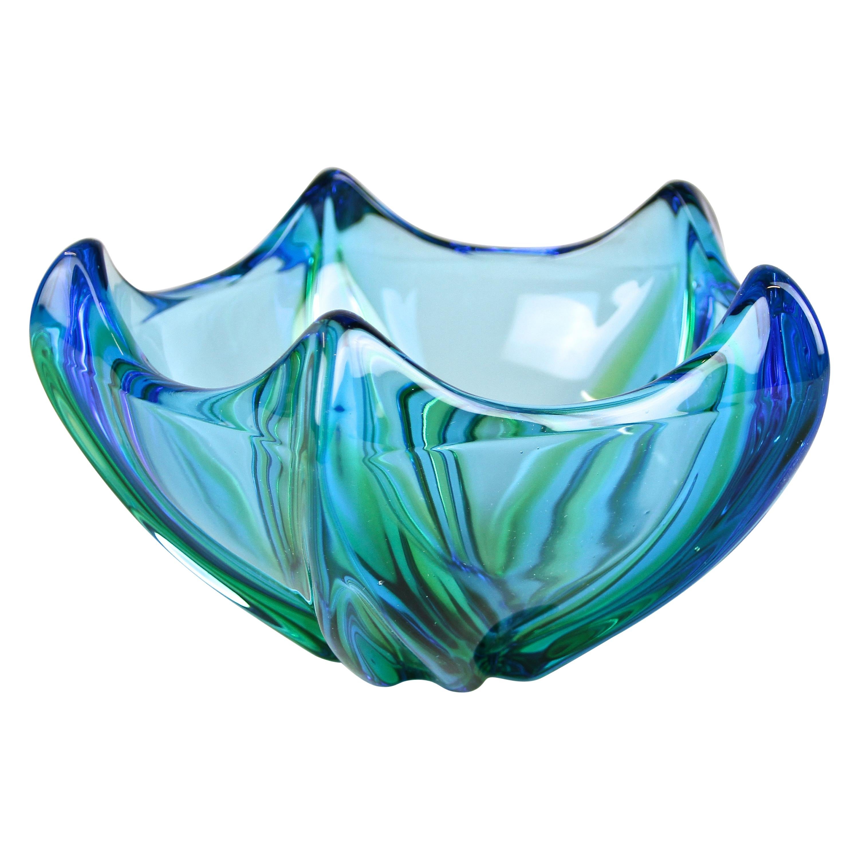 Mid-Century Murano Glass Bowl, Italy, circa 1960/70 For Sale
