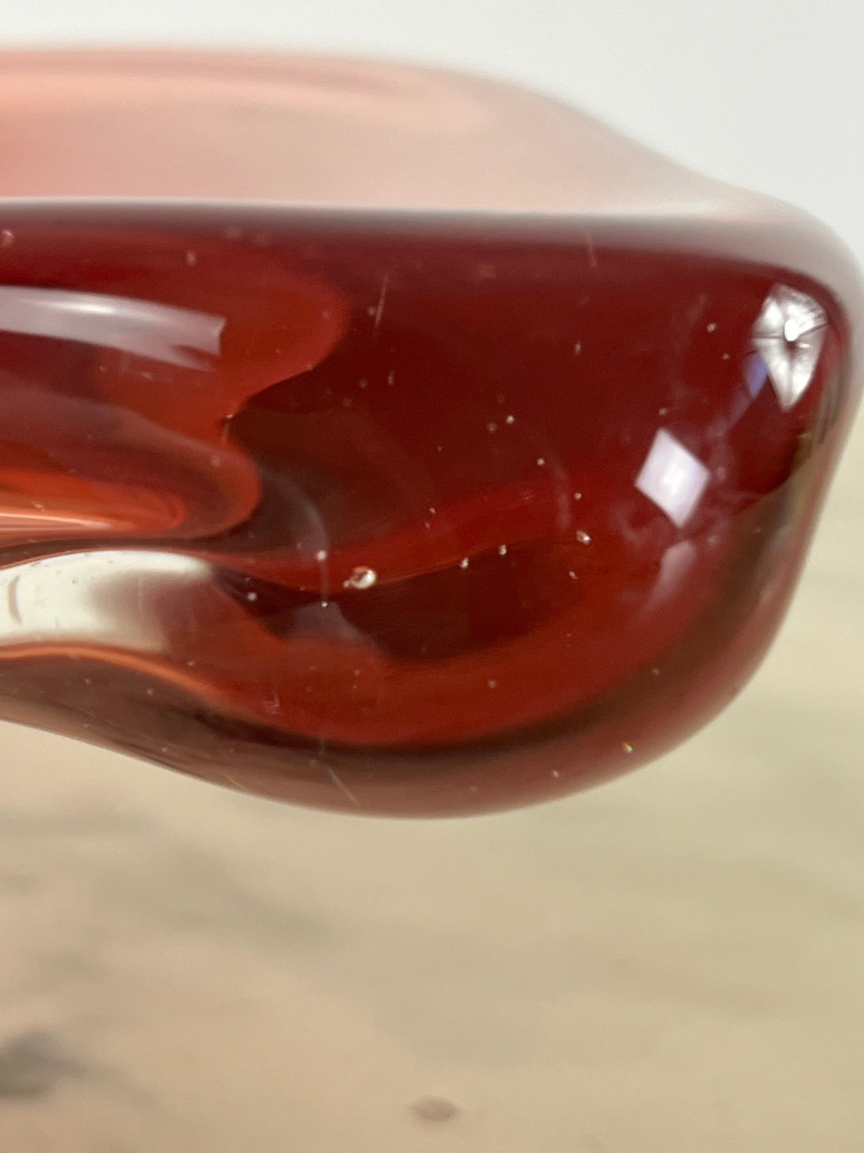 Mid-Century Murano Glass Centerpiece 1960s For Sale 7