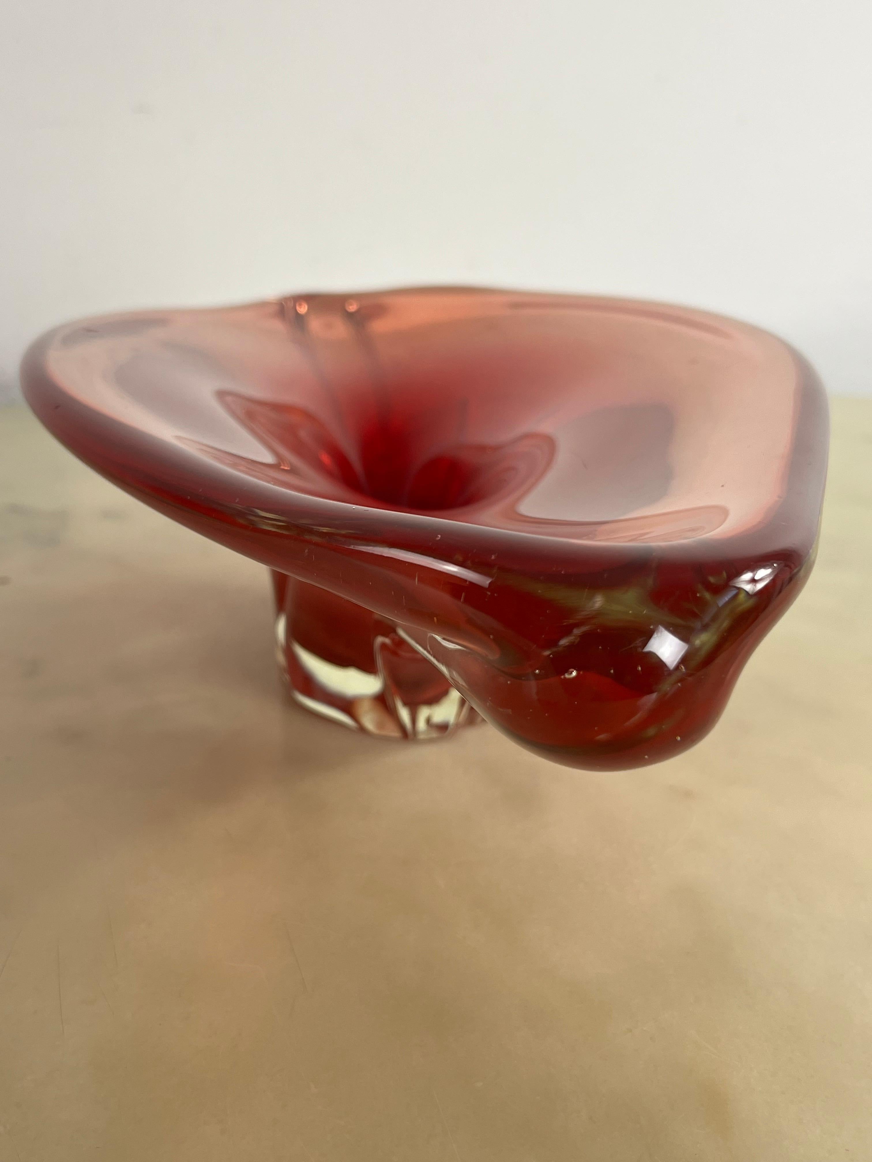 Italian Mid-Century Murano Glass Centerpiece 1960s For Sale