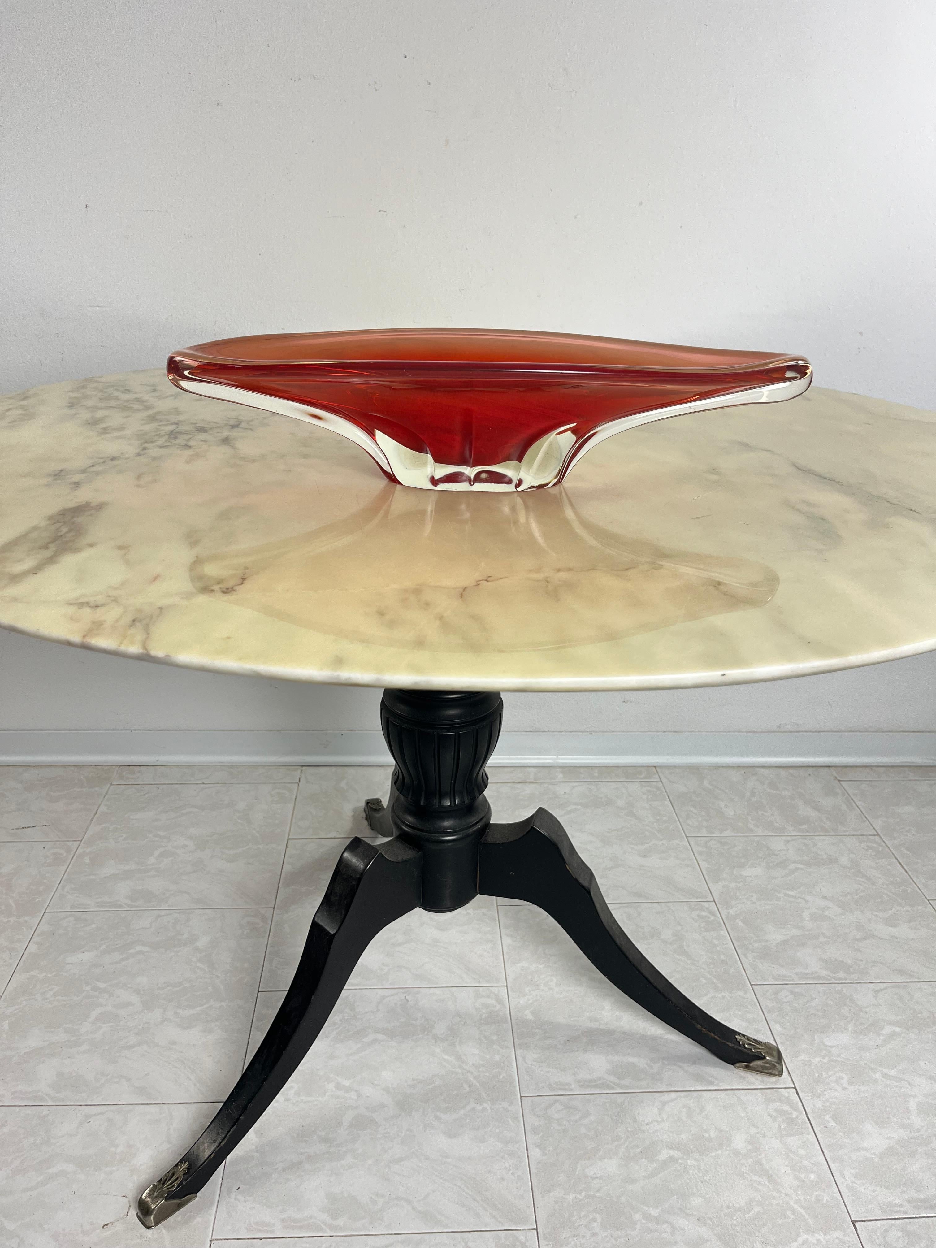 Mid-Century Murano Glass Centerpiece 1960s For Sale 4