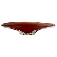 Centre de table en verre de Murano du milieu du siècle 1960