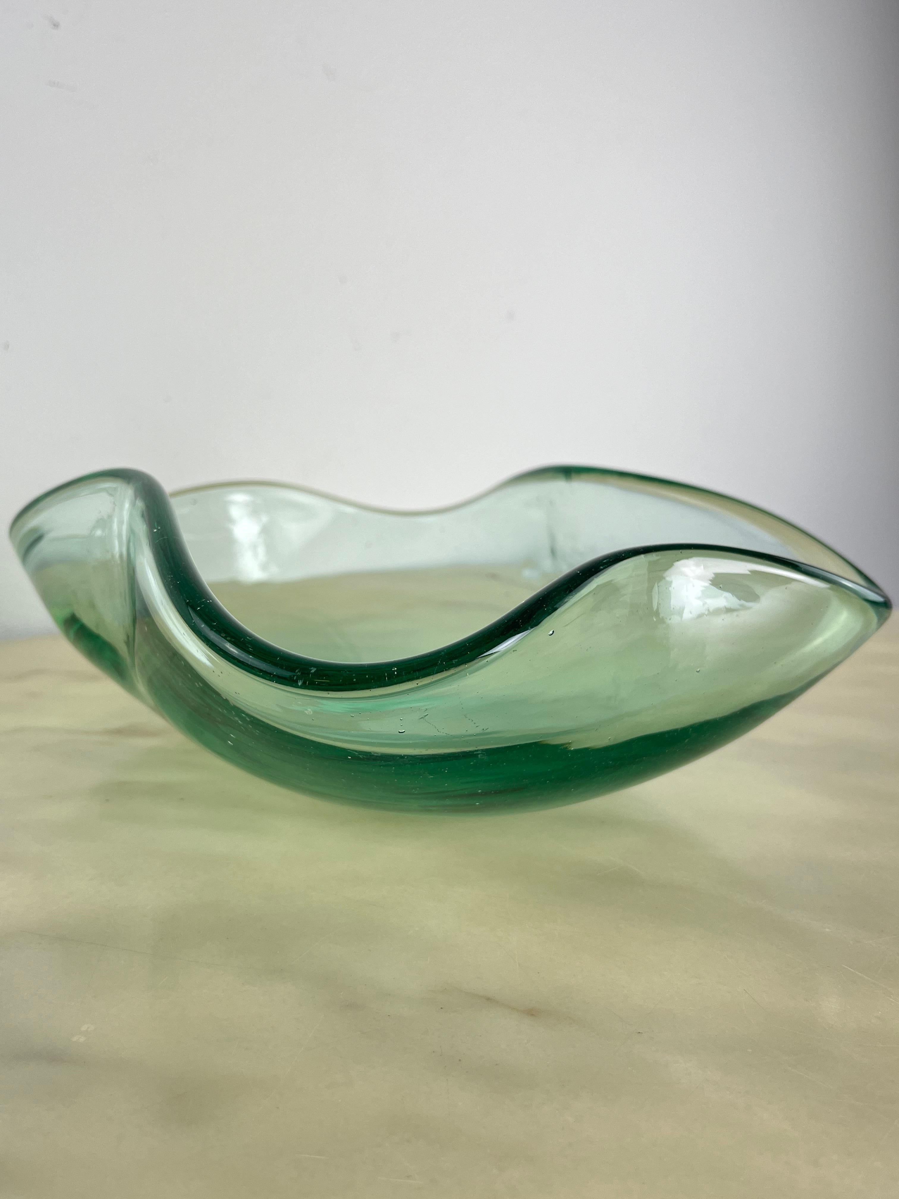 Italian Mid-Century Murano Glass Centerpiece Attributed to Max Ingrand for Fontana Arte  For Sale