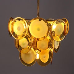 Mid - Century Murano Glass Chandelier - Circa 1970