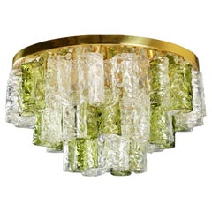 Mid - Century Murano Glass Chandelier - Circa 1970