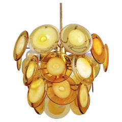 Lustre en verre de Murano du milieu du siècle - Circa 1970