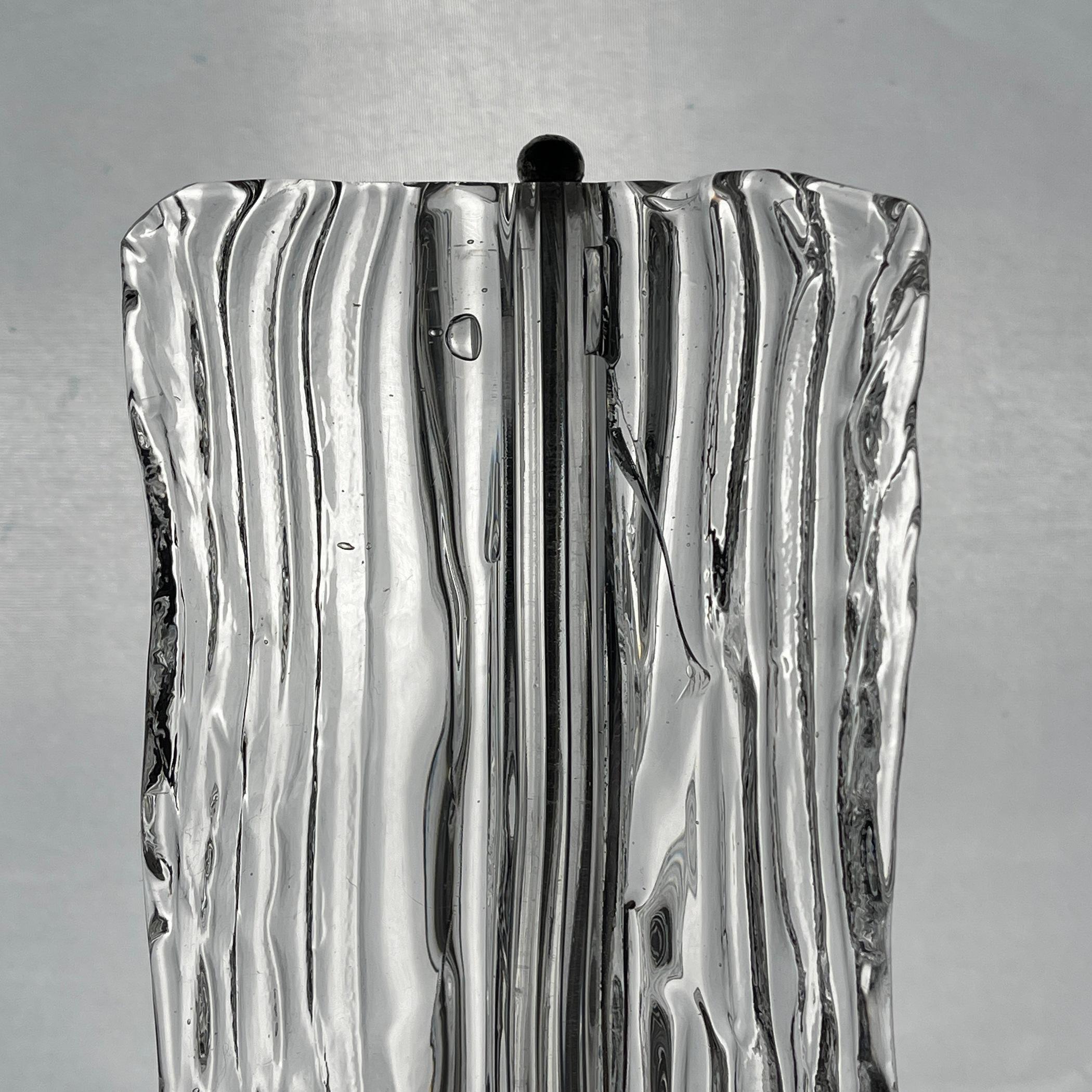 Mid-century murano glass chandelier Eliche by Venini Italy 1960s  For Sale 6