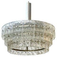 Mid - Century Murano Glass Chandelier