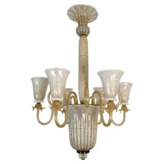 Mid-Century Murano glass chandelier, Italy 1960s