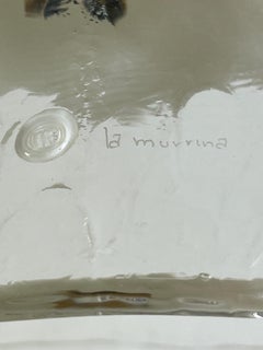 Mid-Century Murano Glass Chandelier La Murrina Italian Design 1970s