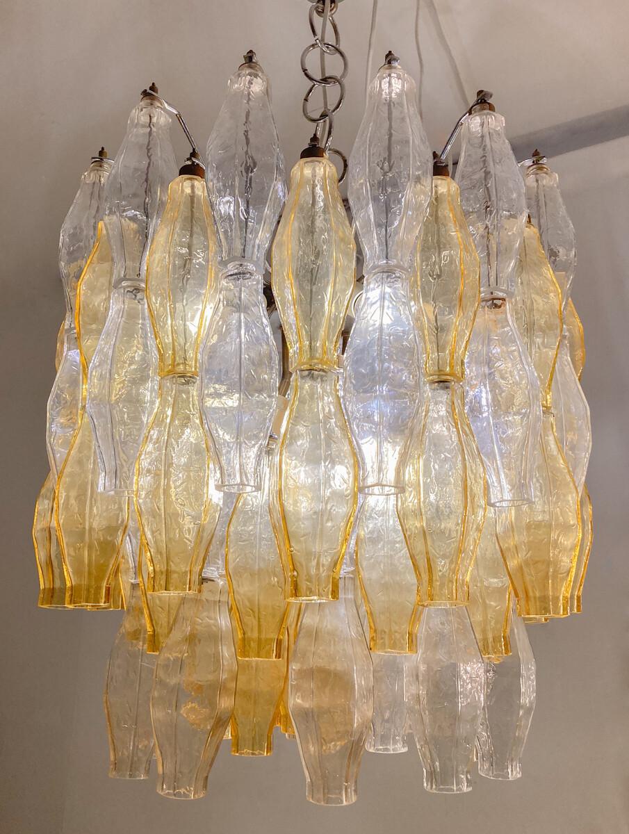 Mid-Century Murano Glass Chandelier 