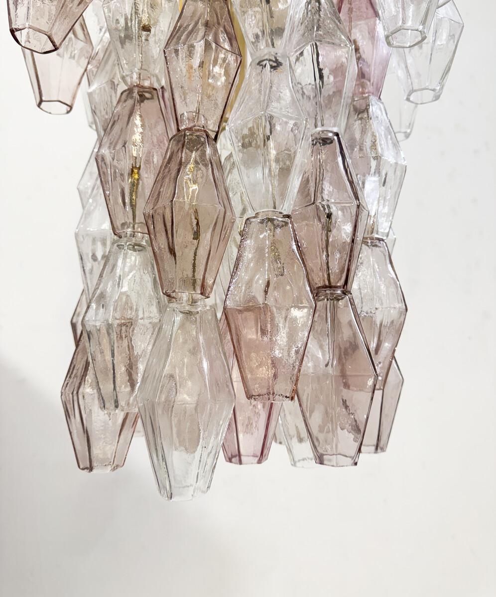 Vetro di Murano Lampadario in vetro di Murano di metà secolo 