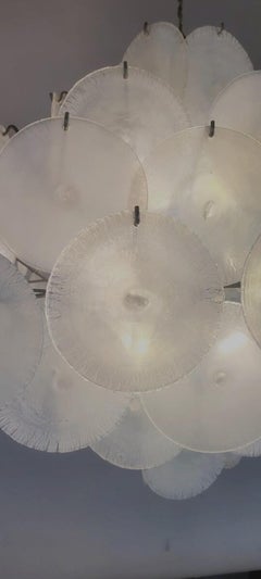 Mid-Century Murano Glass  Discs Suspension by Carlo Nason, 1960s