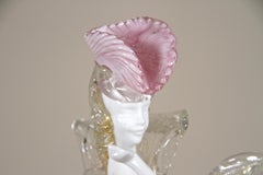 Mid-Century Murano Glass Figurine "The Noble Lady", Italy, circa 1950