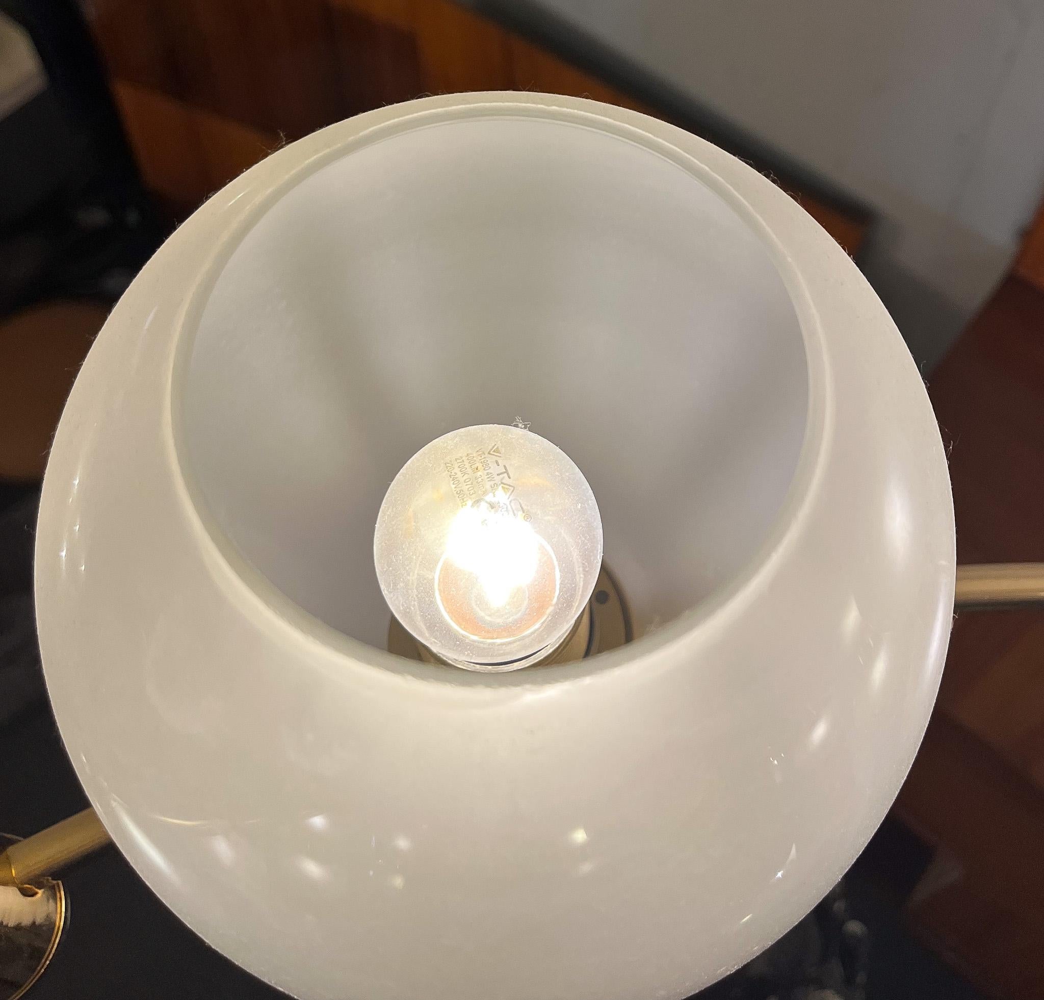 Mid-Century Murano Glass Globe Chandelier, 1960s 1