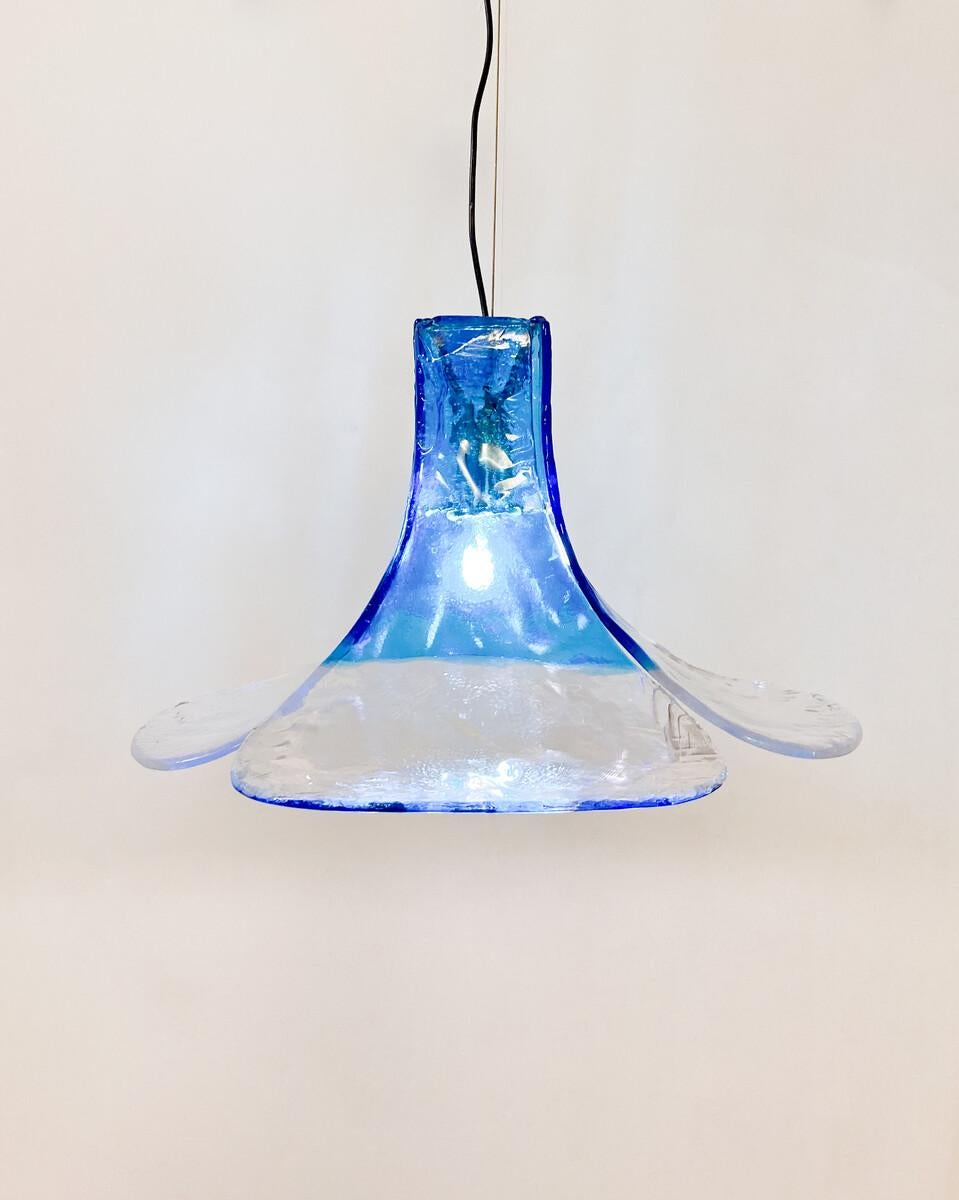 Mid-20th Century Mid-Century Murano Glass Hanging Lamp by Carlo Nason, 1960s - 2 available For Sale