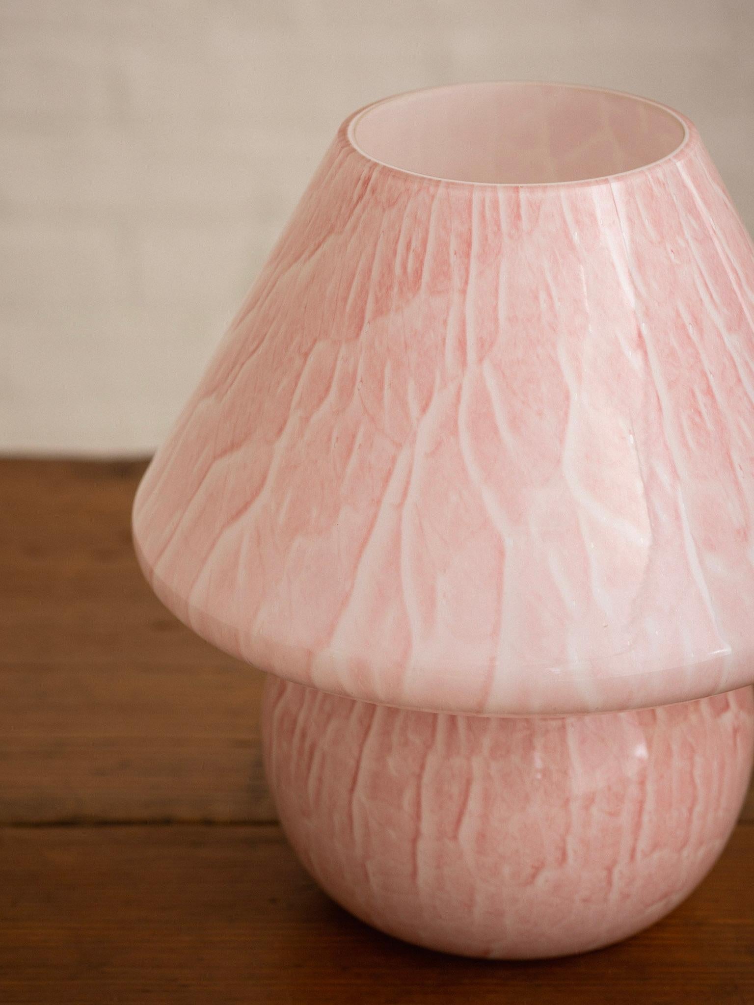 Mid-Century Modern Mid Century Murano Glass Mushroom Lamp