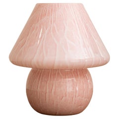 Vintage Mid Century Murano Glass Mushroom Lamp