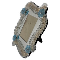 Mid-century Murano Glass Photo Frame, 1950s