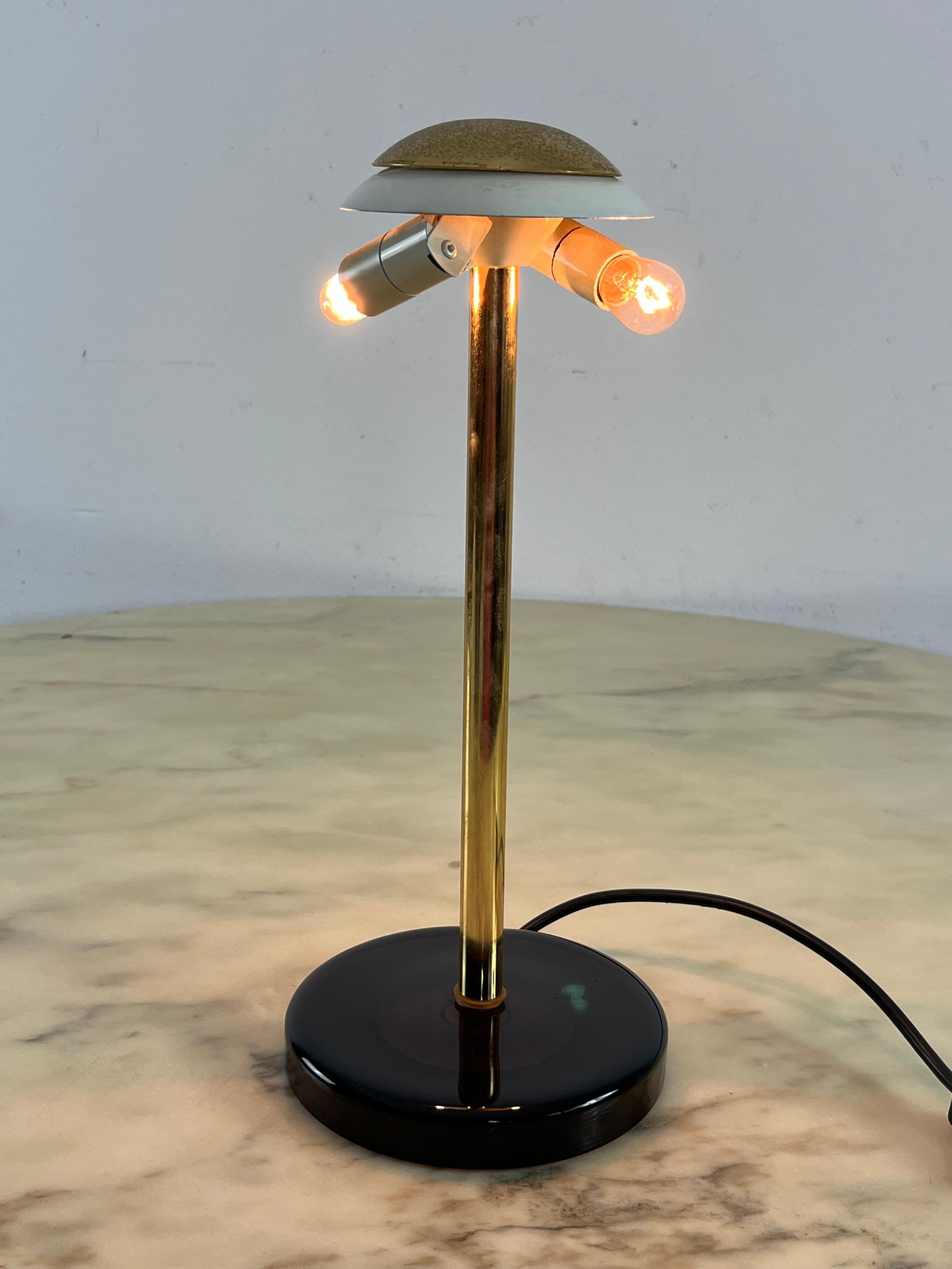 Lámpara de sobremesa de cristal de Murano de mediados de siglo, años 60 en venta 5