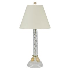 Mid-Century Murano Glass Table Lamp