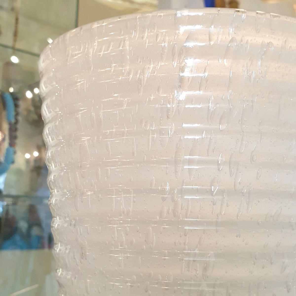 Fine XX secolo Lampada da tavolo in vetro di Murano della metà del secolo scorso, Italia in vendita