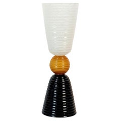 Mid-Century Murano Glass Table Lamp, Italy