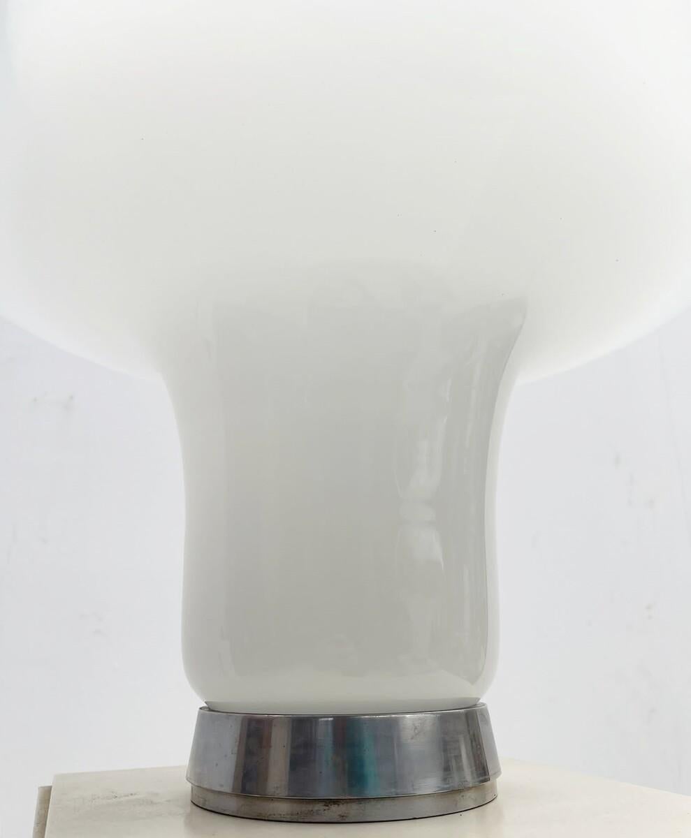Murano-Glas-Tischlampe aus der Mitte des Jahrhunderts Modell ''Lesbo'' von Angelo Mangiarotti - Italien 1960er Jahre
