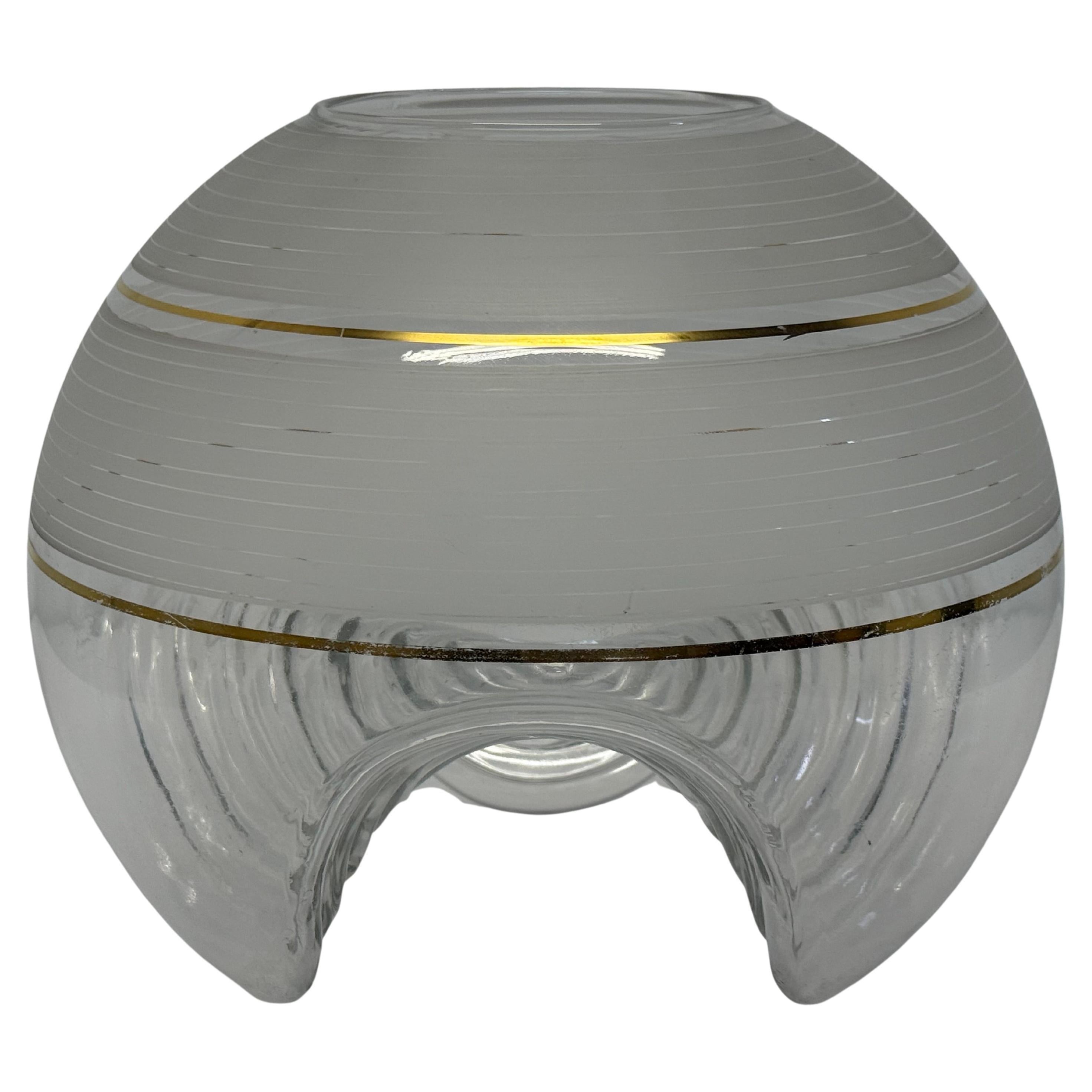 Mid-Century Murano Glass Vase by Mazzega, 1960s