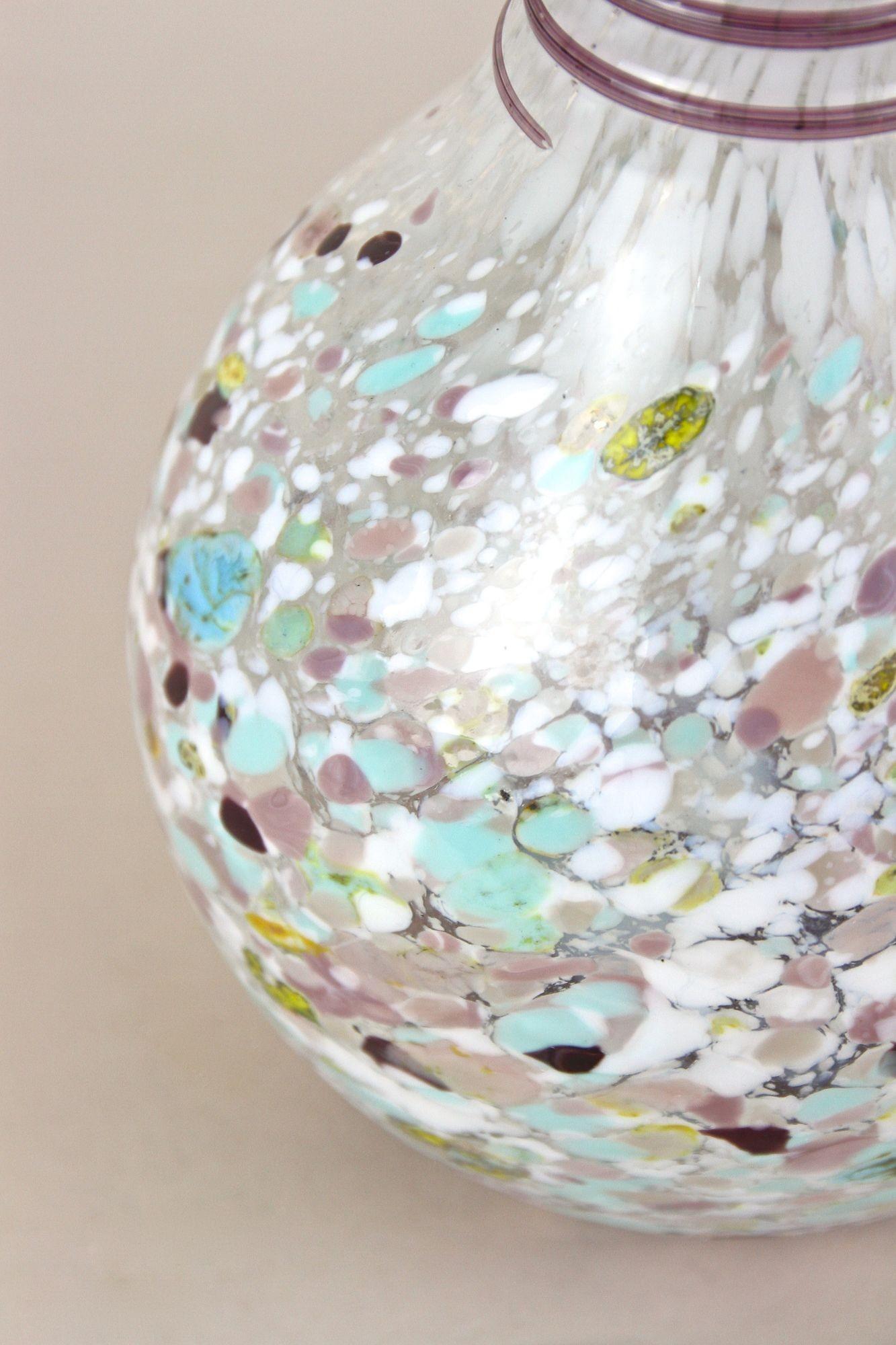 Murano-Glasvase aus der Mitte des Jahrhunderts, mehrfarbig, Italien um 1950 im Angebot 10