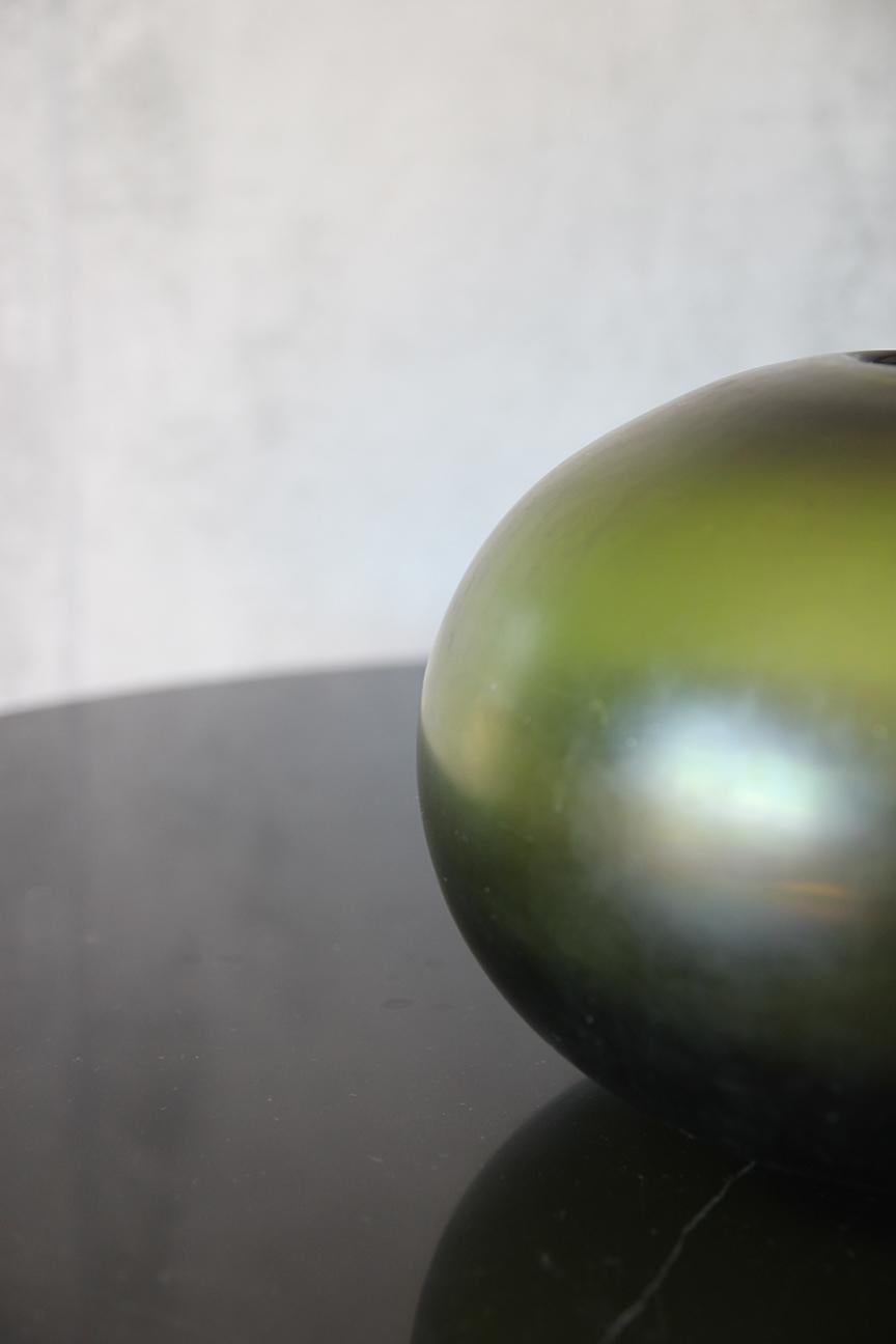 Mid-Century moderno Vaso rotondo di metà secolo in Greene & Greene in vendita