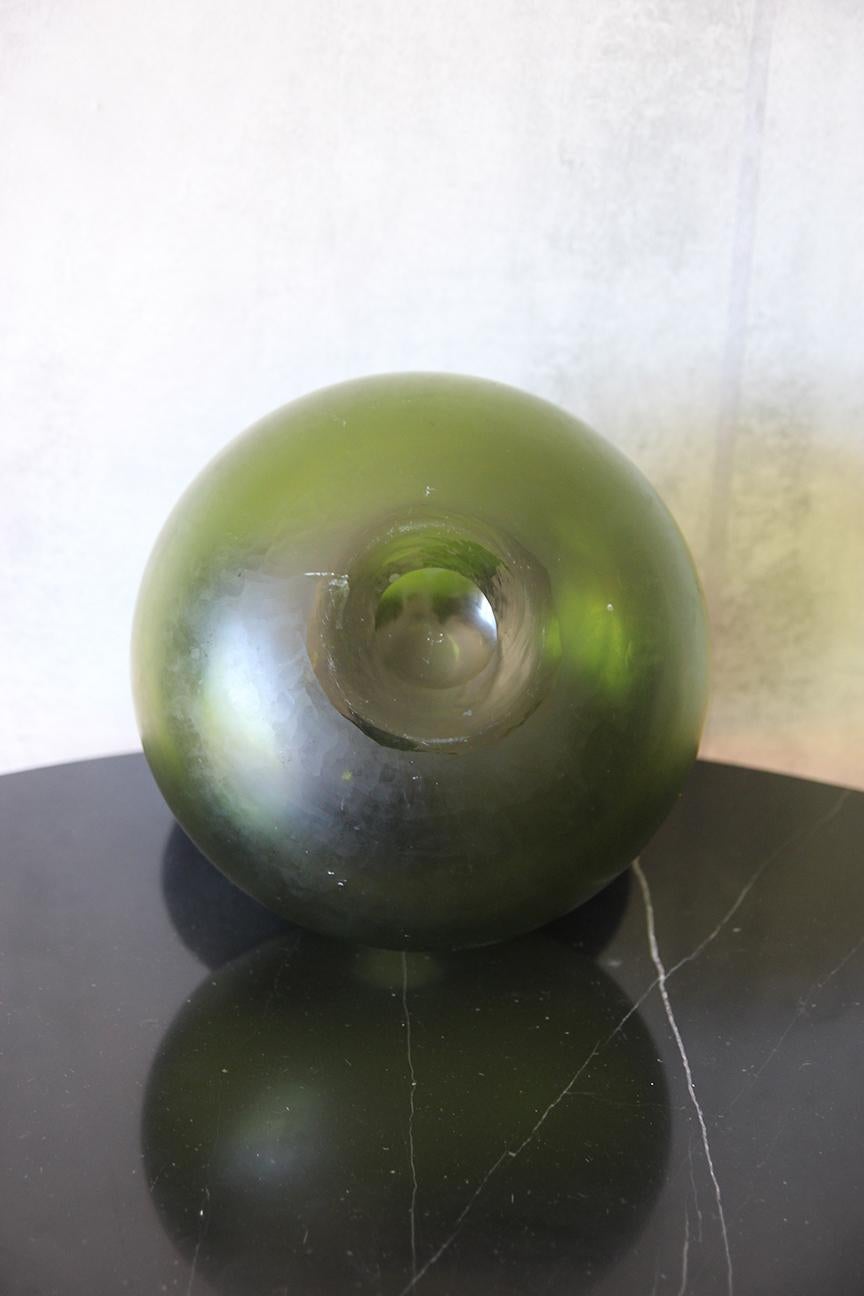 Vaso rotondo di metà secolo in Greene & Greene In condizioni buone in vendita a Los Angeles, CA