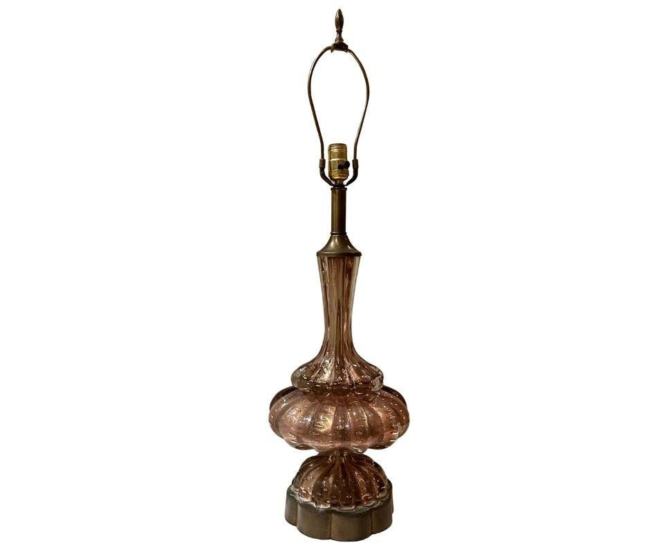 Mid-20th Century Mid Century Murano Lamp  For Sale