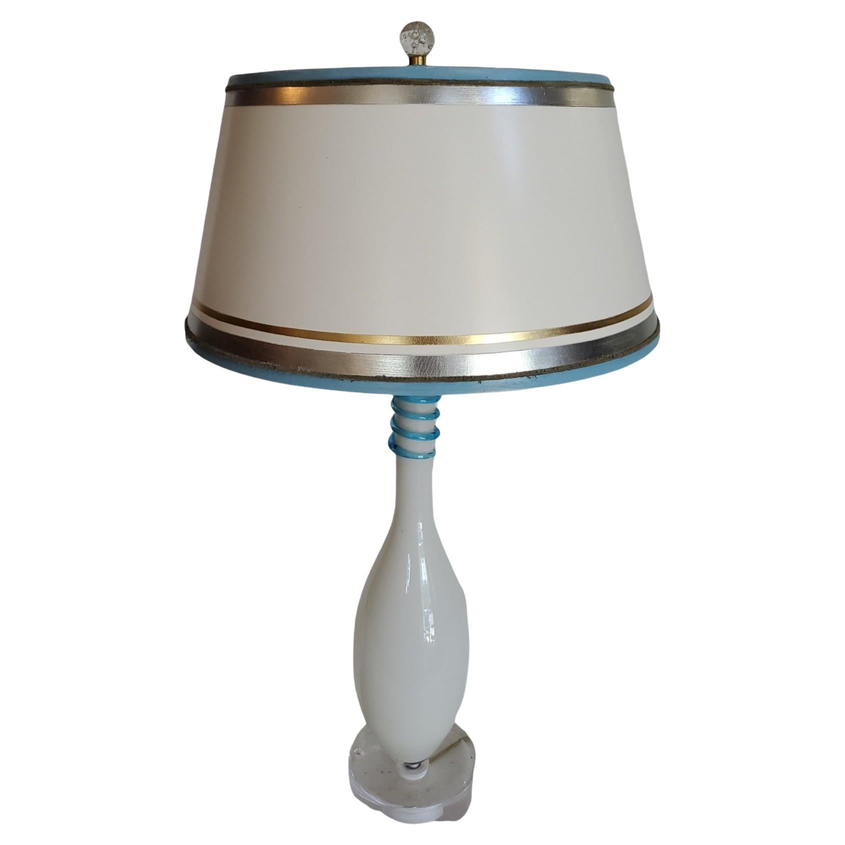 Mid-Century Murano Lamp For Sale