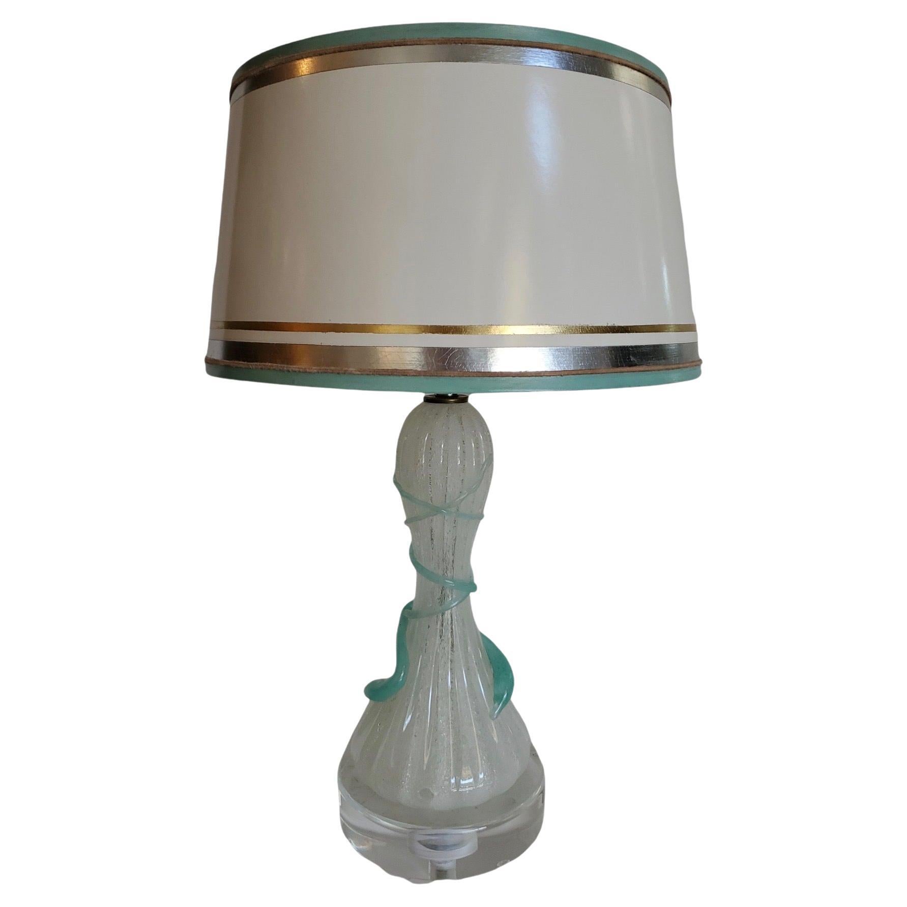 MId-Century Murano Lamp For Sale