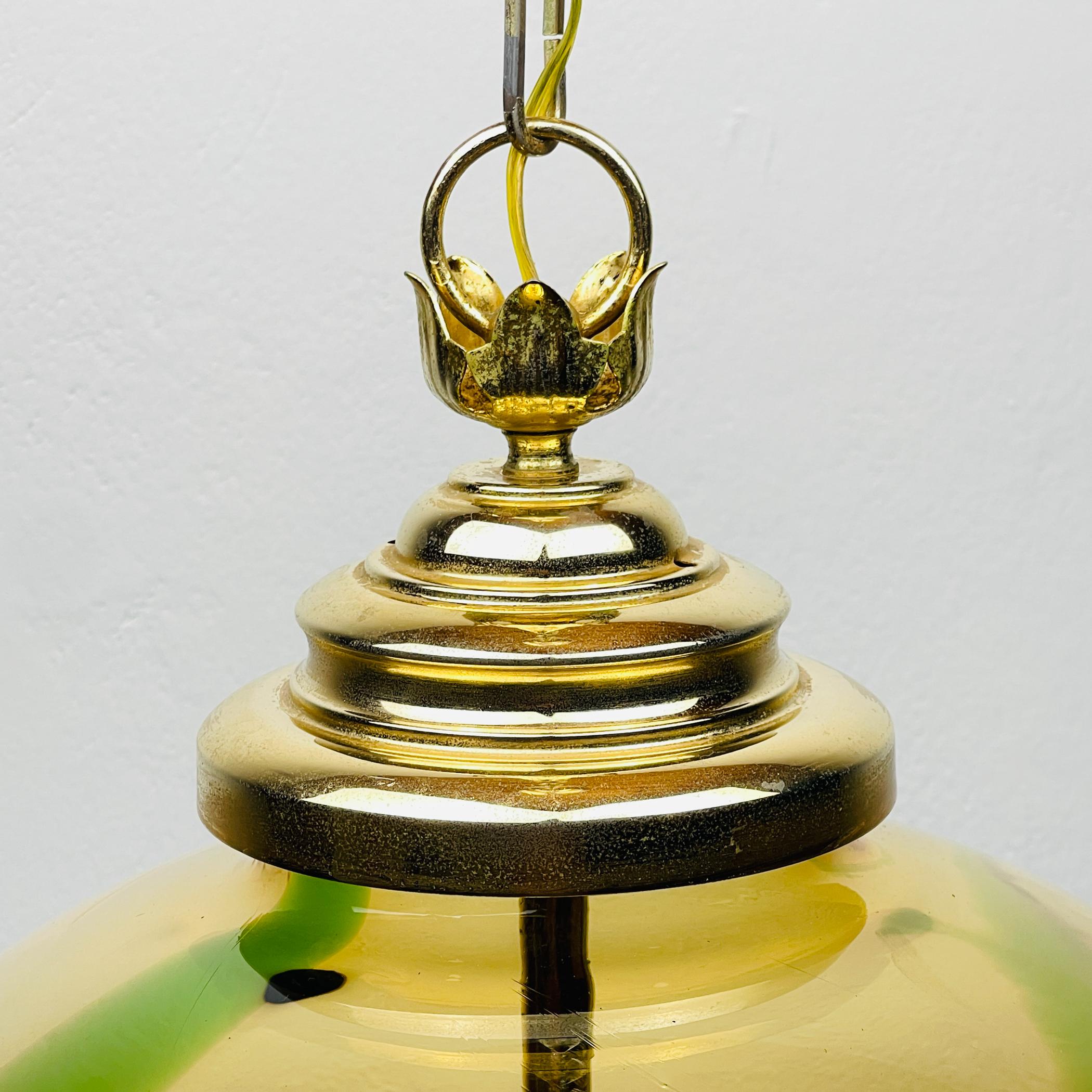 Mid-century murano pendant lamp Medusa, Italy 1960s For Sale 5