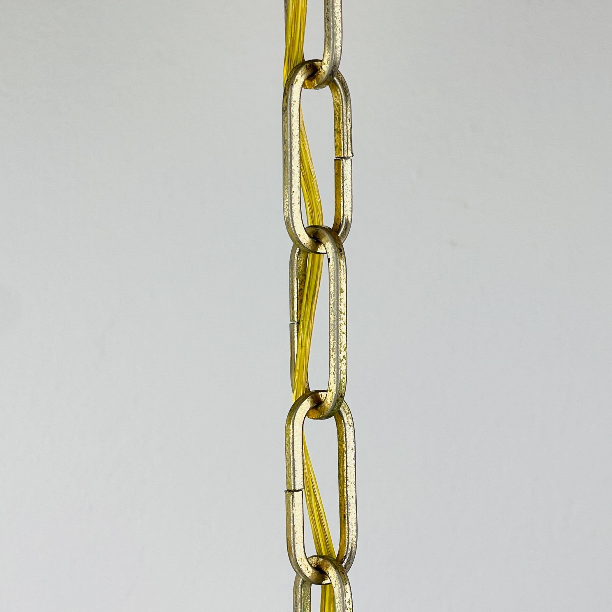 Mid-century murano pendant lamp Medusa, Italy 1960s For Sale 8