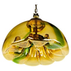 Mid-century murano pendant lamp Medusa, Italy 1960s