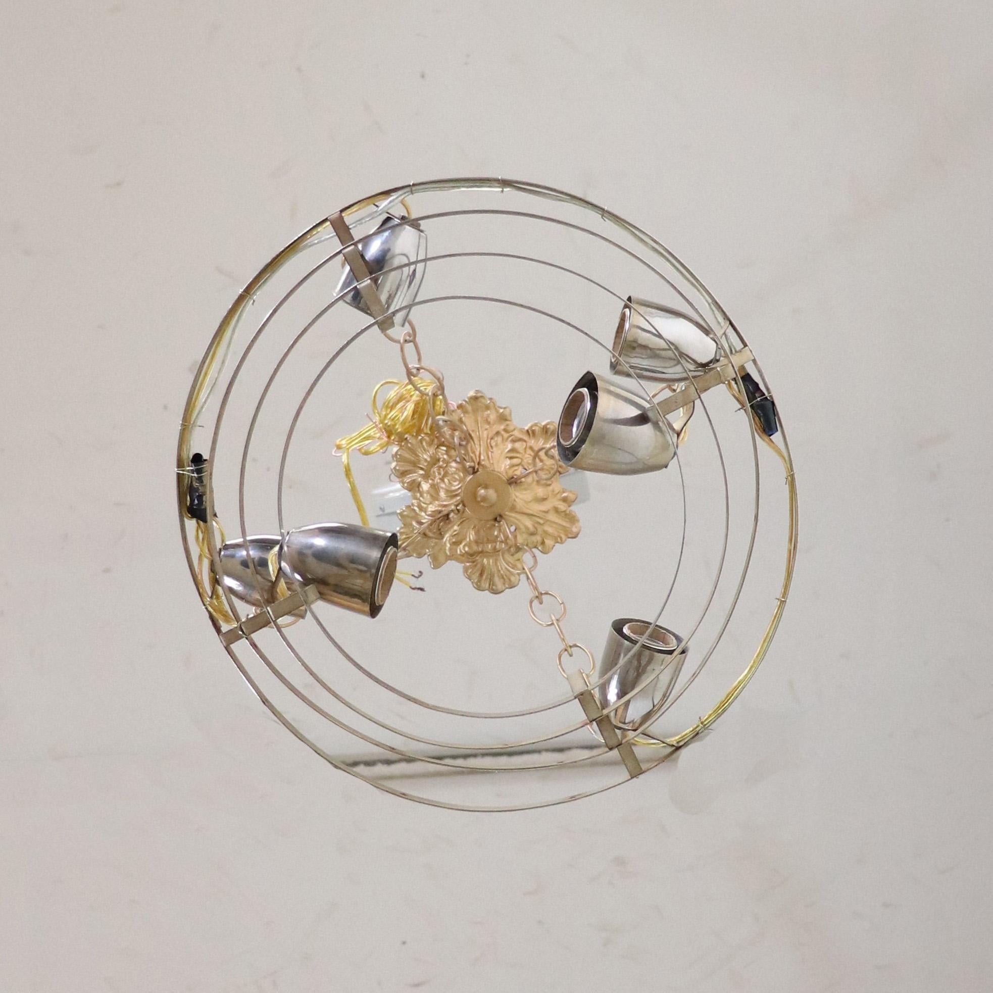 Lampada a sospensione di Murano del metà del secolo scorso alla maniera di Vistosi 10